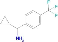 Cyclopropyl(4-(trifluoromethyl)phenyl)methanamine