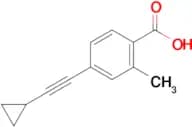 4-(Cyclopropylethynyl)-2-methylbenzoic acid