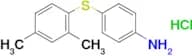 4-[(2,4-Dimethylphenyl)sulfanyl]aniline hydrochloride