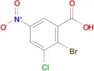 2-Bromo-3-chloro-5-nitrobenzoic acid