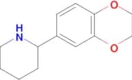 2-(2,3-Dihydro-1,4-benzodioxin-6-yl)piperidine
