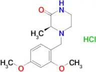(S)-4-(2,4-Dimethoxybenzyl)-3-methylpiperazin-2-one hydrochloride