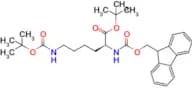 (S)-tert-Butyl 2-((((9H-fluoren-9-yl)methoxy)carbonyl)amino)-6-((tert-butoxycarbonyl)amino)hexanoa…