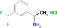 (R)-1-(3-(Difluoromethyl)phenyl)ethan-1-amine hydrochloride