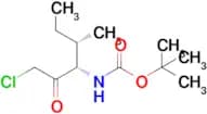 Tert-Butyl ((3S,4S)-1-chloro-4-methyl-2-oxohexan-3-yl)carbamate
