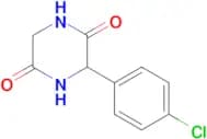 3-(4-Chlorophenyl)piperazine-2,5-dione