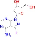 (2R,3S,5R)-5-(4-Amino-3-iodo-1H-pyrazolo[3,4-d]pyrimidin-1-yl)-2-(hydroxymethyl)tetrahydrofuran-3-…