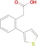 2-(2-(Thiophen-3-yl)phenyl)acetic acid