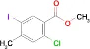 2-CHloro-5-iodo-4-methyl-benzoic acid methyl ester