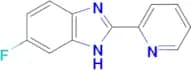 6-fluoro-2-(pyridin-2-yl)-1H-1,3-benzodiazole