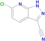 6-Chloro-1H-pyrazolo[3,4-b]pyridine-3-carbonitrile