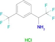 2,2,2-Trifluoro-1-(3-(trifluoromethyl)phenyl)ethan-1-amine hydrochloride