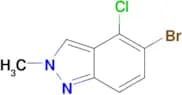 5-Bromo-4-chloro-2-methyl-2H-indazole