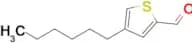 4-Hexylthiophene-2-carboxaldehyde