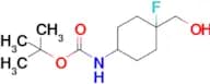 tert-Butyl (4-fluoro-4-(hydroxymethyl)cyclohexyl)carbamate