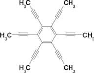 1,2,3,4,5,6-Hexa(prop-1-yn-1-yl)benzene