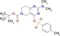 Tert-Butyl2-(dimethylamino)-4-(tosyloxy)-7,8-dihydropyrido[4,3-d]pyrimidine-6(5h)-carboxylate