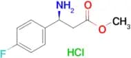 Methyl (S)-3-amino-3-(4-fluorophenyl)propanoate hydrochloride
