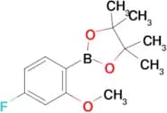 2-(4-Fluoro-2-methoxyphenyl)-4,4,5,5-tetramethyl-1,3,2-dioxaborolane