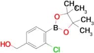 (3-Chloro-4-(4,4,5,5-tetramethyl-1,3,2-dioxaborolan-2-yl)phenyl)methanol