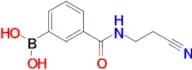 (3-((2-Cyanoethyl)carbamoyl)phenyl)boronic acid
