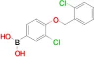 (3-Chloro-4-((2-chlorobenzyl)oxy)phenyl)boronic acid