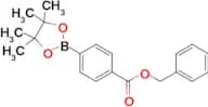 Benzyl 4-(4,4,5,5-tetramethyl-1,3,2-dioxaborolan-2-yl)benzoate