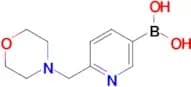 (6-(Morpholinomethyl)pyridin-3-yl)boronic acid