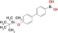 (4′-((Tert-butyldimethylsilyl)oxy)-[1,1′-biphenyl]-4-yl)boronic acid