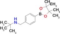2-Methyl-n-(4-(4,4,5,5-tetramethyl-1,3,2-dioxaborolan-2-yl)benzyl)propan-2-amine