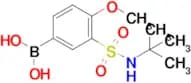 (3-(n-(Tert-butyl)sulfamoyl)-4-methoxyphenyl)boronic acid