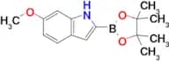 6-Methoxy-2-(4,4,5,5-tetramethyl-1,3,2-dioxaborolan-2-yl)-1H-indole