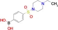 (4-((4-Ethylpiperazin-1-yl)sulfonyl)phenyl)boronic acid