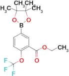 Ethyl 5-(4,4,5,5-tetramethyl-1,3,2-dioxaborolan-2-yl)-2-(trifluoromethoxy)benzoate