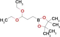 2-(3,3-Diethoxypropyl)-4,4,5,5-tetramethyl-1,3,2-dioxaborolane