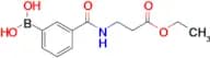 (3-((3-Ethoxy-3-oxopropyl)carbamoyl)phenyl)boronic acid