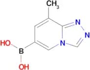 {8-Methyl-[1,2,4]triazolo[4,3-a]pyridin-6-yl}boronic acid