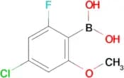 (4-Chloro-2-fluoro-6-methoxyphenyl)boronic acid