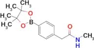 N-Methyl-2-(4-(4,4,5,5-tetramethyl-1,3,2-dioxaborolan-2-yl)phenyl)acetamide