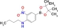 N-Butyl-2-nitro-4-(4,4,5,5-tetramethyl-1,3,2-dioxaborolan-2-yl)aniline