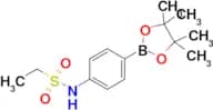 N-(4-(4,4,5,5-Tetramethyl-1,3,2-dioxaborolan-2-yl)phenyl)ethanesulfonamide