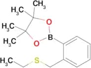 2-(2-((Ethylthio)methyl)phenyl)-4,4,5,5-tetramethyl-1,3,2-dioxaborolane