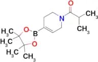 2-Methyl-1-(4-(4,4,5,5-tetramethyl-1,3,2-dioxaborolan-2-yl)-3,6-dihydropyridin-1(2h)-yl)propan-1-o…
