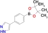 4-(4-(4,4,5,5-Tetramethyl-1,3,2-dioxaborolan-2-yl)phenyl)-1H-pyrazole