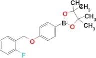 2-[4-(2-Fluoro-benzyloxy)-phenyl]-4,4,5,5-tetramethyl-[1,3,2]dioxaborolane