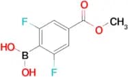 4-Methoxycarbonyl-2,6-difluorophenylboronic acid