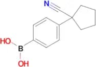 [4-(1-Cyanocyclopentyl)phenyl]boronic acid