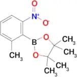 4,4,5,5-Tetramethyl-2-(2-methyl-6-nitrophenyl)-1,3,2-dioxaborolane