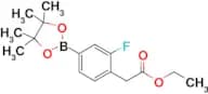 2-Fluoro-4-(4,4,5,5-tetramethyl-1,3,2-dioxaborolan-2-yl)-benzeneacetic acid, ethyl ester