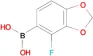 (4-Fluorobenzo[d][1,3]dioxol-5-yl)boronic acid